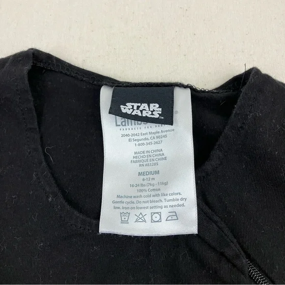 Lambs & Ivy x Star Wars Darth Vader Wearable Blanket Sleep Sack - Picture 5 of 5